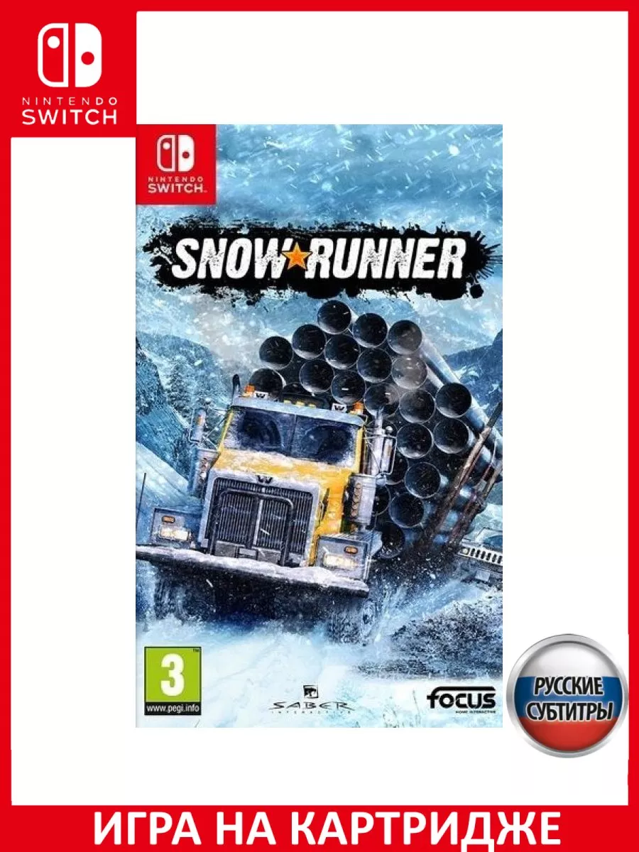 SnowRunner Русская Версия Switch Картридж Игра Switch 150542599 купить за 4  056 ₽ в интернет-магазине Wildberries