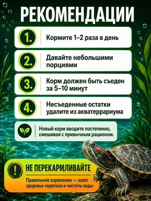 Корм для водных черепах, Sticks 100 гр, 100 г, фото 4