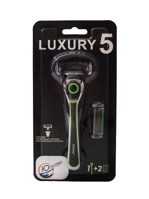 Юпитер Бритва мужская LUXURY 5, станок для бритья, вариант, фото 3