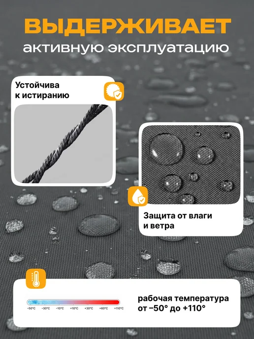 JEONIX Ткань водоотталкивающая 30х1.5 м (Оксфорд 240) зеленый, 30x1.5 м, 1,5 м, темно-серый, фото 2