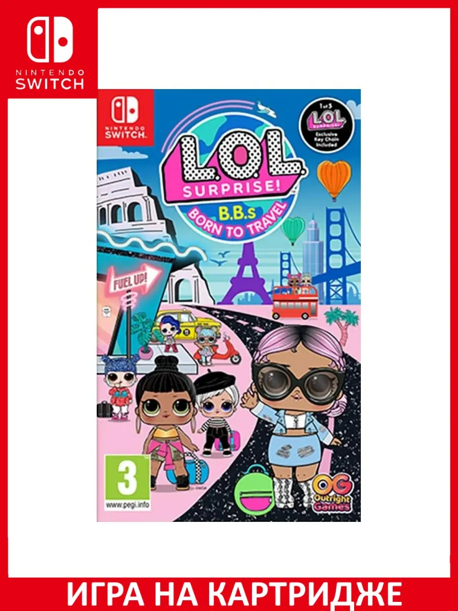 L.O.L. Suprise! B.B.s Born To Travel Switch Картридж Игра Switch 150576192  купить за 3 684 ₽ в интернет-магазине Wildberries