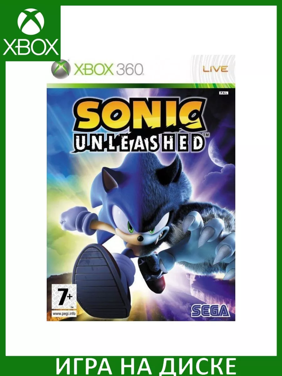 Sonic Unleashed Xbox 360 Xbox One Диск Игра Xbox 360 150581691 купить за 4  167 ₽ в интернет-магазине Wildberries