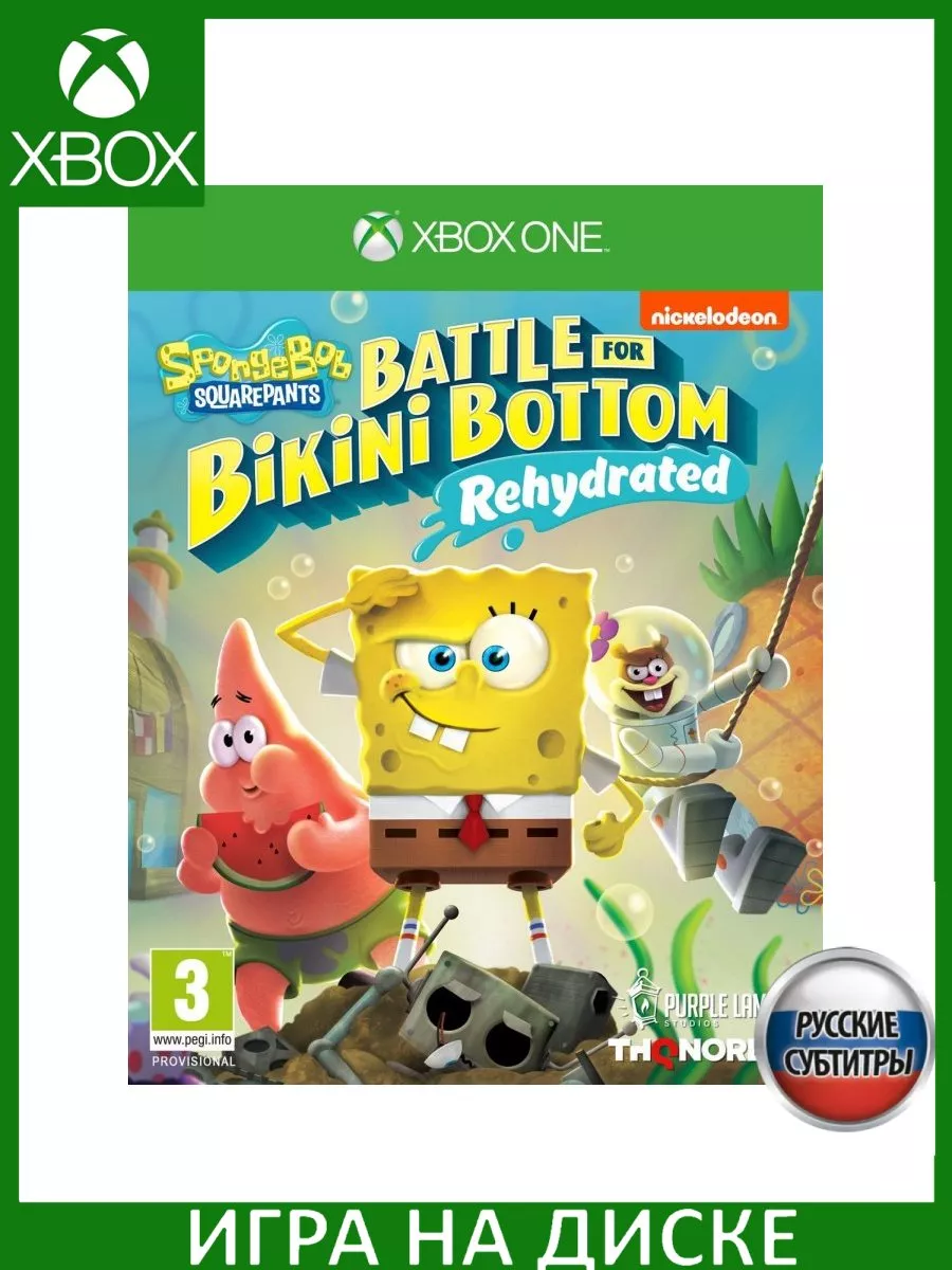 SpongeBob SquarePants: Battle For Bikini Bottom - Rehy... Игра Xbox One  150585942 купить за 3 271 ₽ в интернет-магазине Wildberries