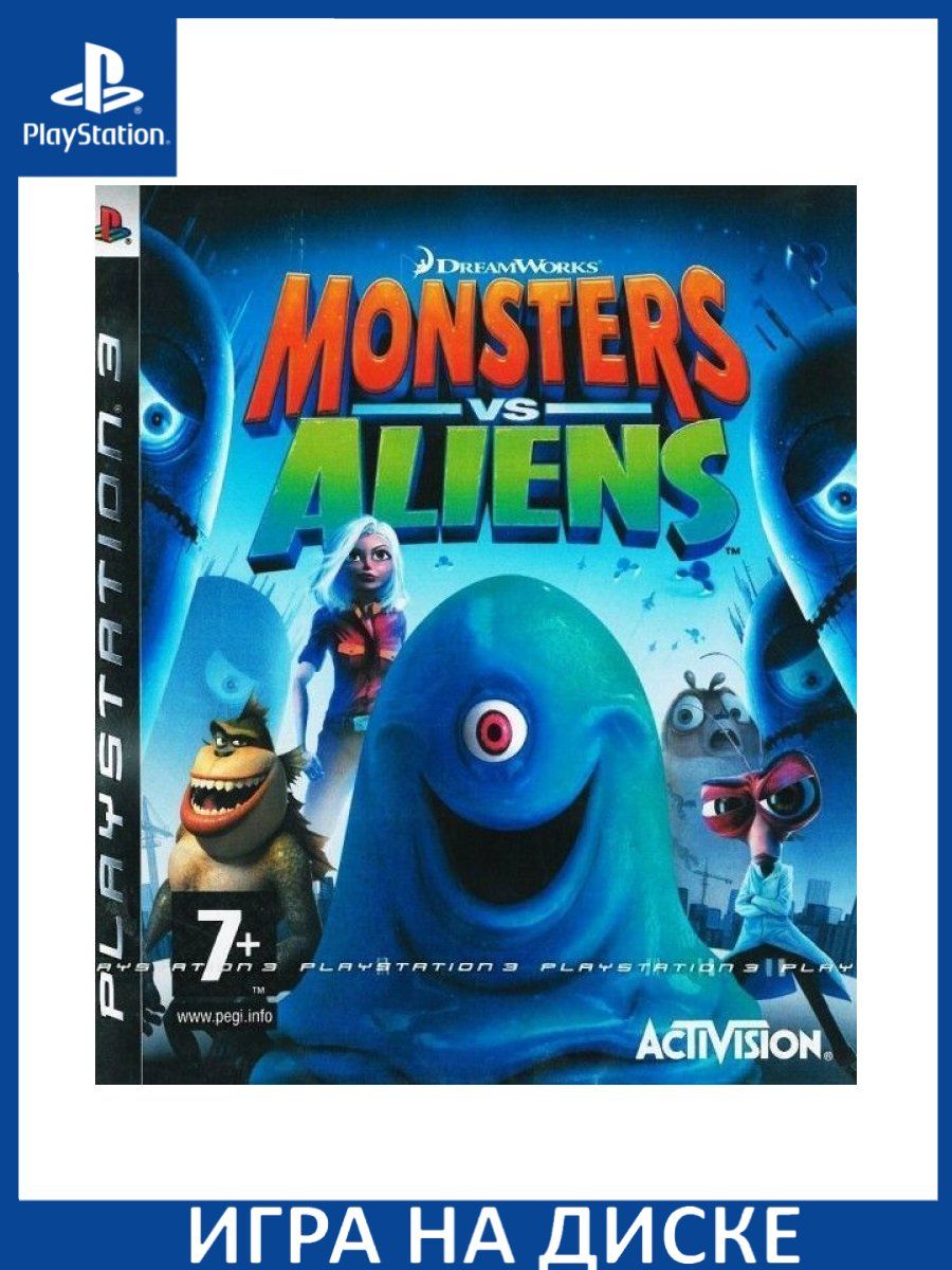 Monsters vs. Aliens (Монстры против пришельцев) (PS3) Ди Игра PS3 150598527  купить за 2 772 ₽ в интернет-магазине Wildberries