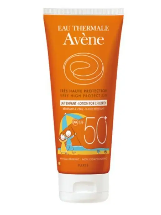 AVENE Солнцезащитный лосьон для чувствительной кожи детей SPF50+