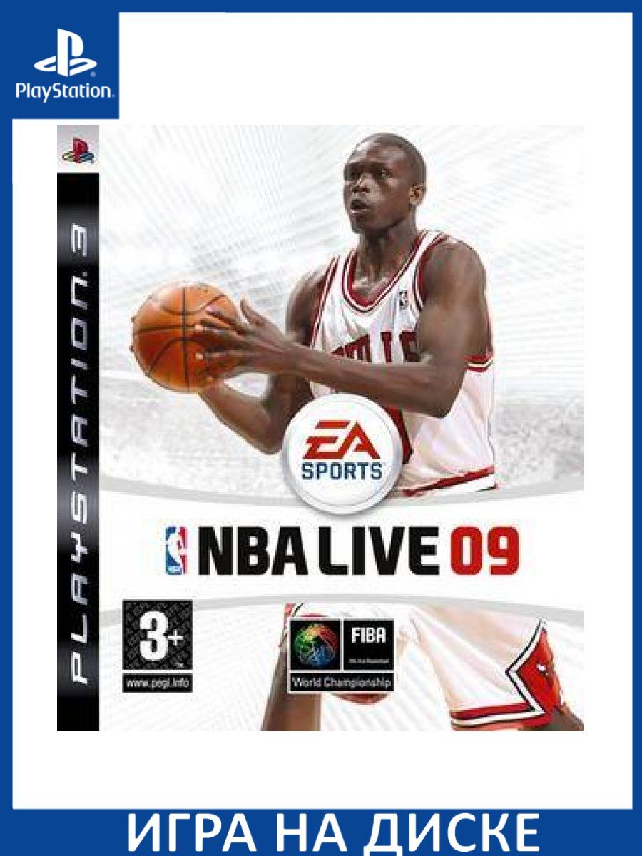 Nba диск. NBA Live 09 (ps3).