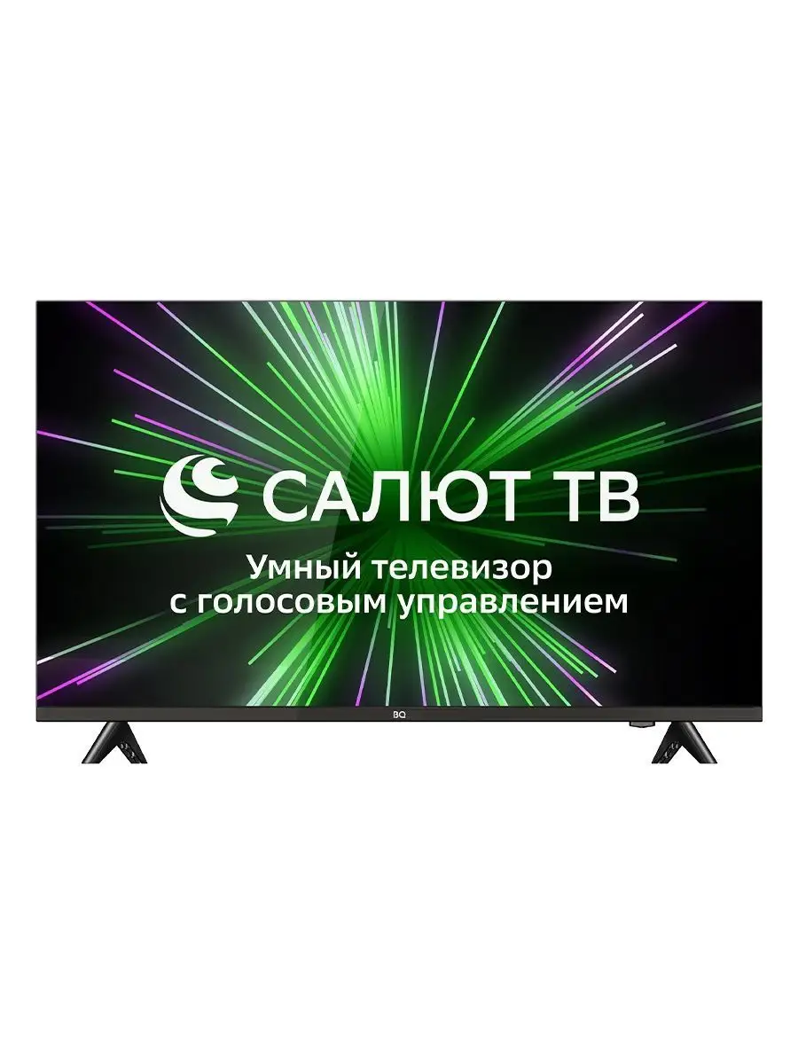 Смарт телевизор BQ 43FS32B Black / Smart TV / 43