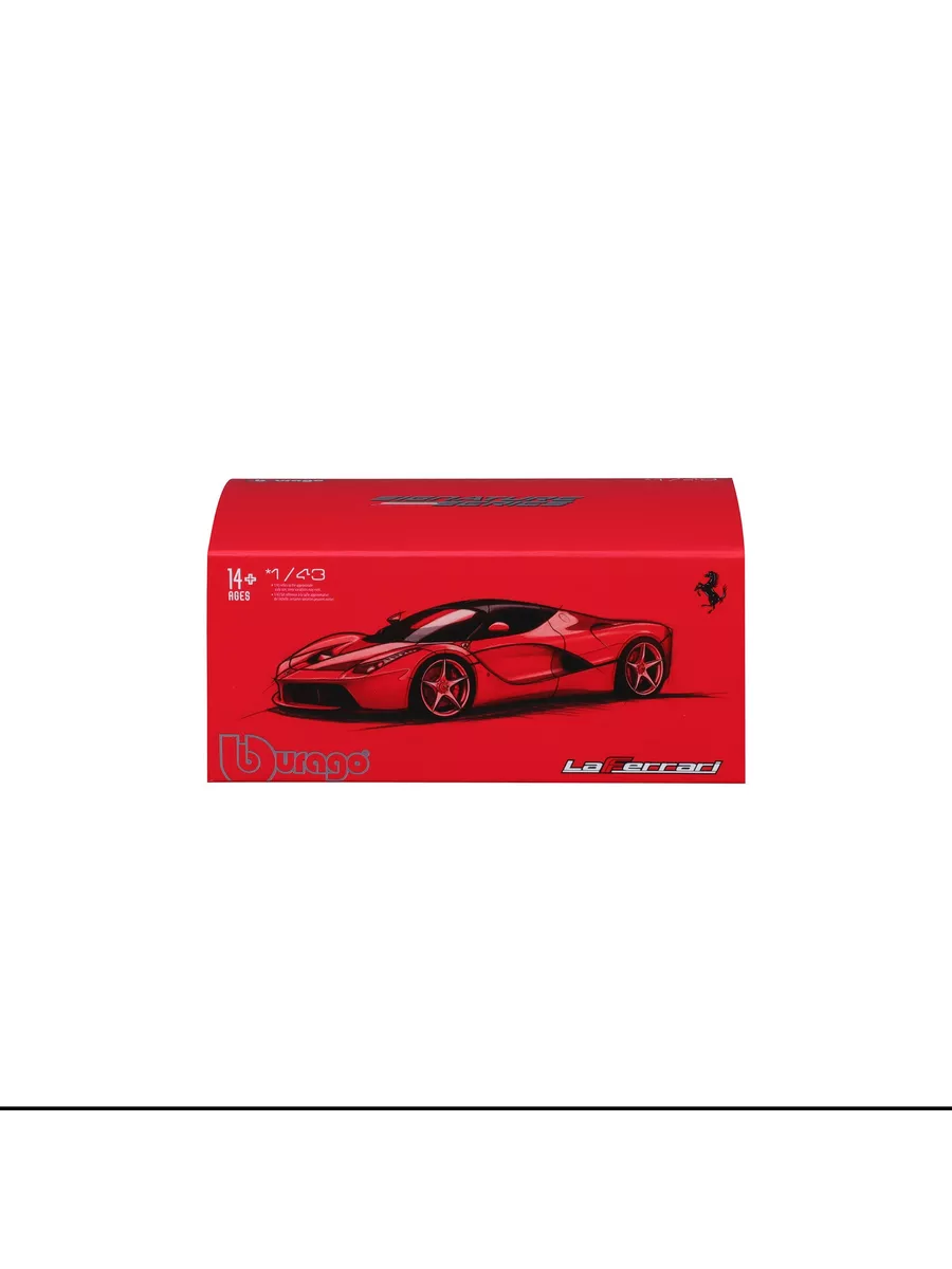 Машина BBurago металлическая 1:43 Signature LaFerrari белая Bburago  150614643 купить в интернет-магазине Wildberries