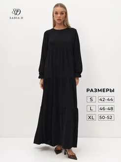 Платье летнее длинное вечернее SADIA.D 150627898 купить за 1 199 ₽ в интернет-магазине Wildberries