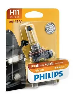 Автолампа H11 Vision 12362PRB1 Philips 150634518 купить за 1 355 ₽ в интернет-магазине Wildberries