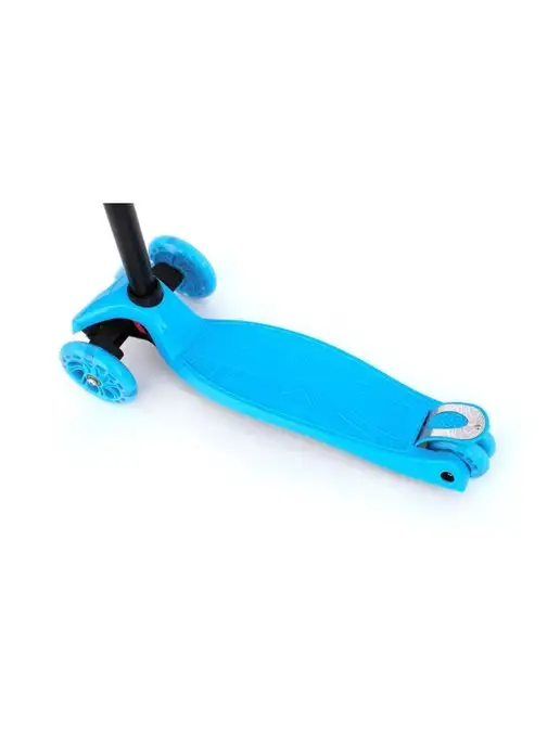 Scooters Самокат детский трехколесный со светящимися колесами, синий, фото 3