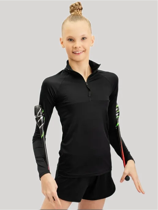 AtelieroSport Водолазка для гимнастики спорта и танцев, вариант