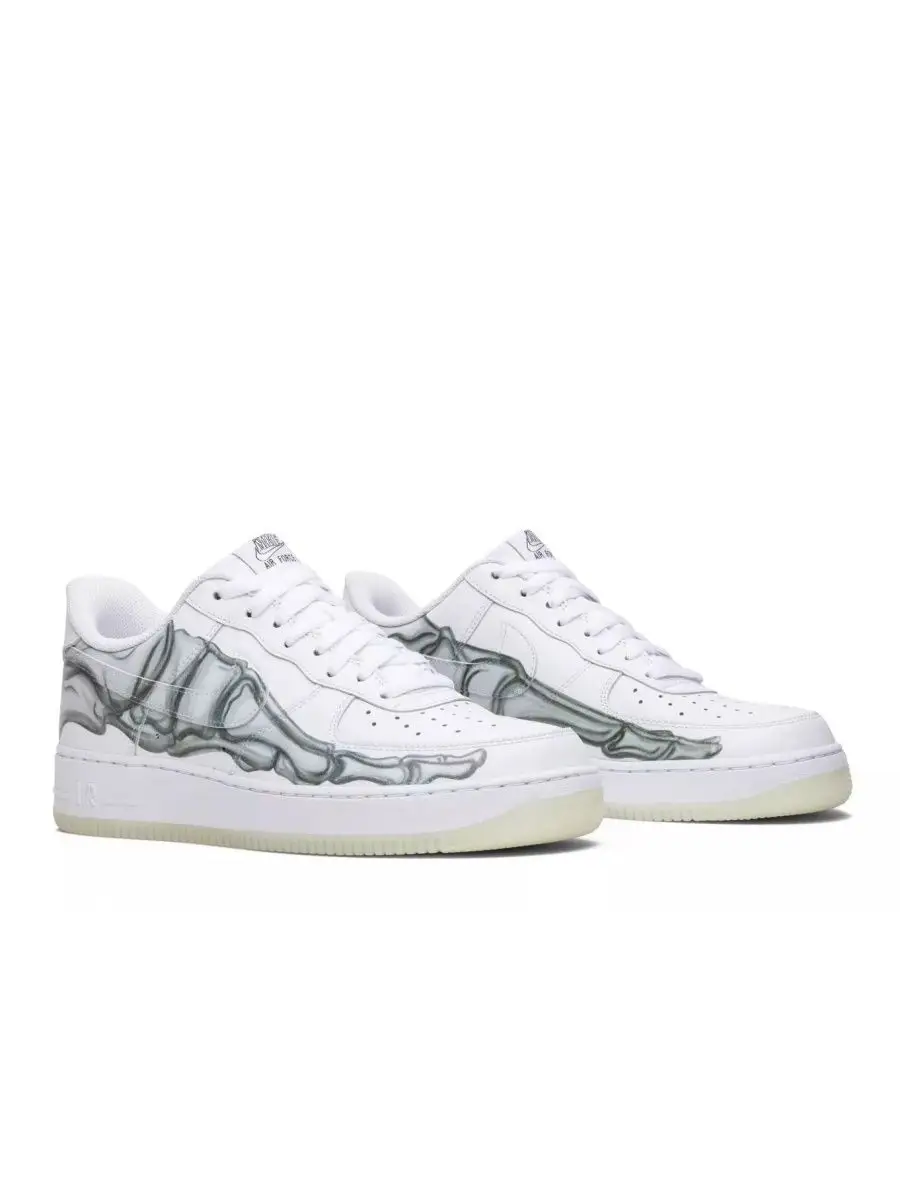 Air force 1 skeleton white hotsell