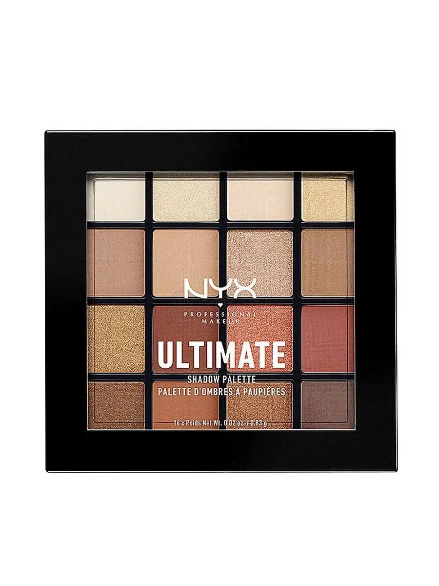 Тени для глаз ULTIMATE SHADOW PALETTE UTOPIA NYX PROFESSIONAL MAKEUP  150702069 купить в интернет-магазине Wildberries