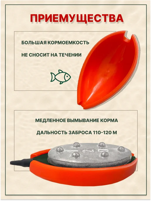 Лавка Ловца Кормушка флэт для фидера и ловли карпа, серый, фото 4
