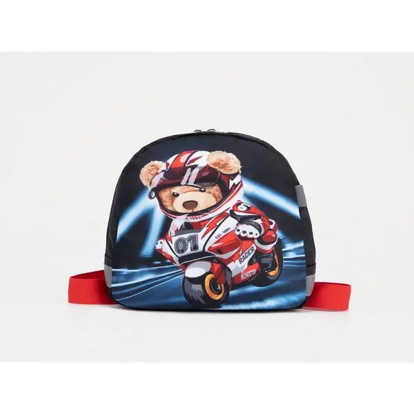 Рюкзак детский на молнии, светоотражающая полоса