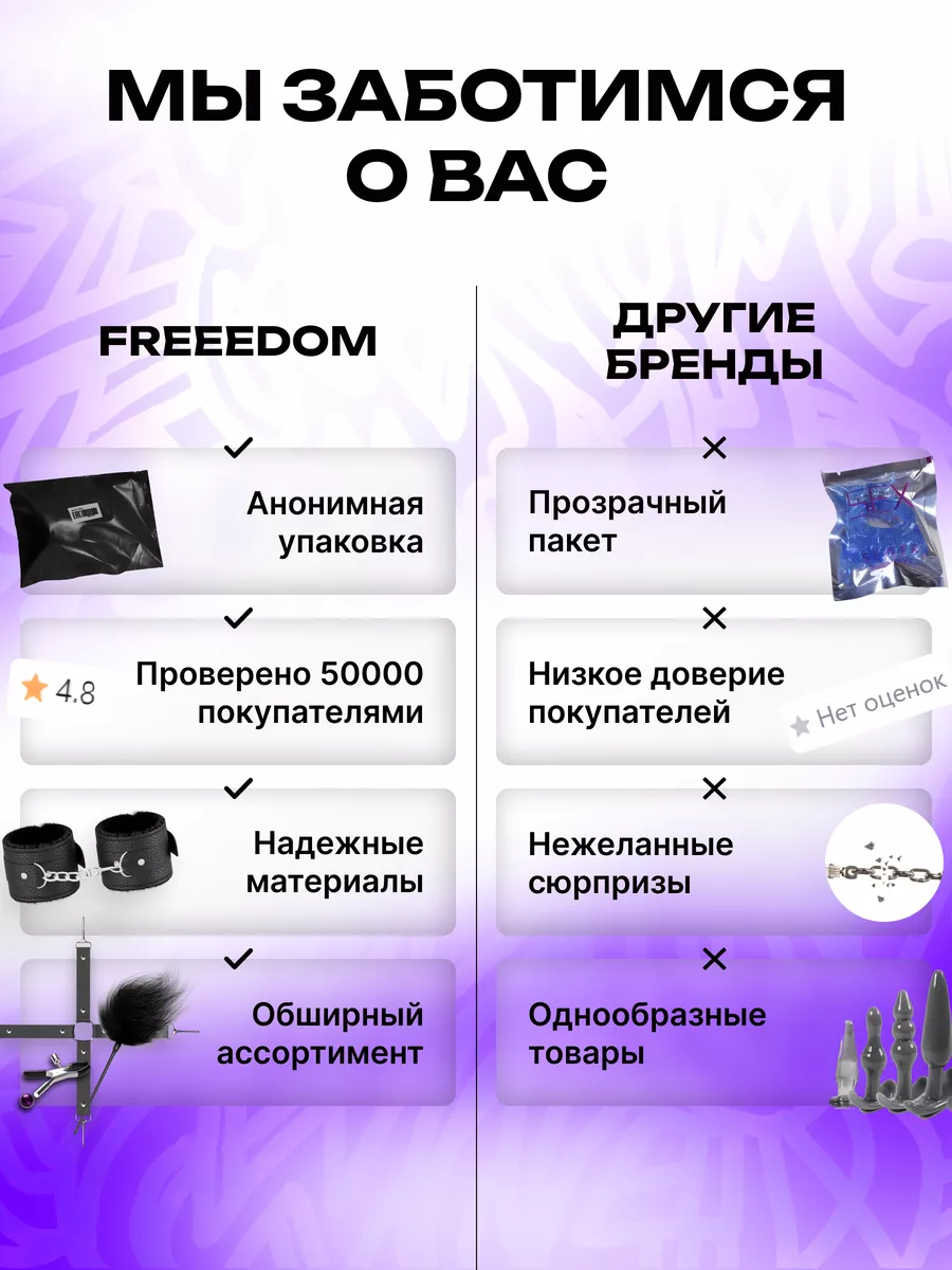 бдсм набор 27 уникальных предметов Freeedom 150794447 купить за 2 687 ₽ в  интернет-магазине Wildberries