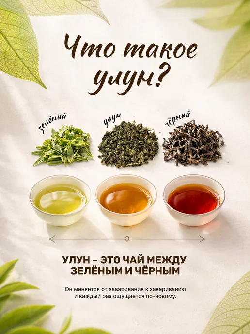TEATASTY Молочный улун чай зеленый листовой травяной с клюквой 200г, 200 г, фото 3