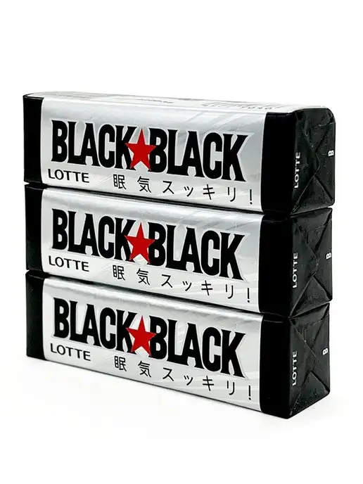 Lotte Жевательная резинка с кофеином 3х32 г, 3x32, 32 г, фото 3