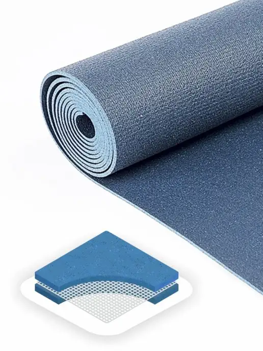 RamaYoga Коврик ДОПЗАЩИТА для фитнеса и йоги MINI 30х30 см, 60x45 см, фото 2
