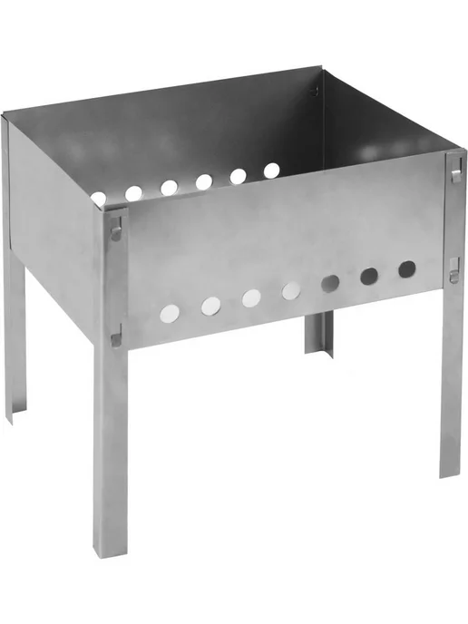 Grinda Мангал BARBECUE компактный 300х250х300 мм, 250x300 мм