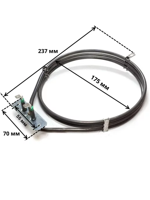 SKL ТЭН для духовки 2500W 240V - BOSCH 261517 - 480484, 2500 Вт, фото 2