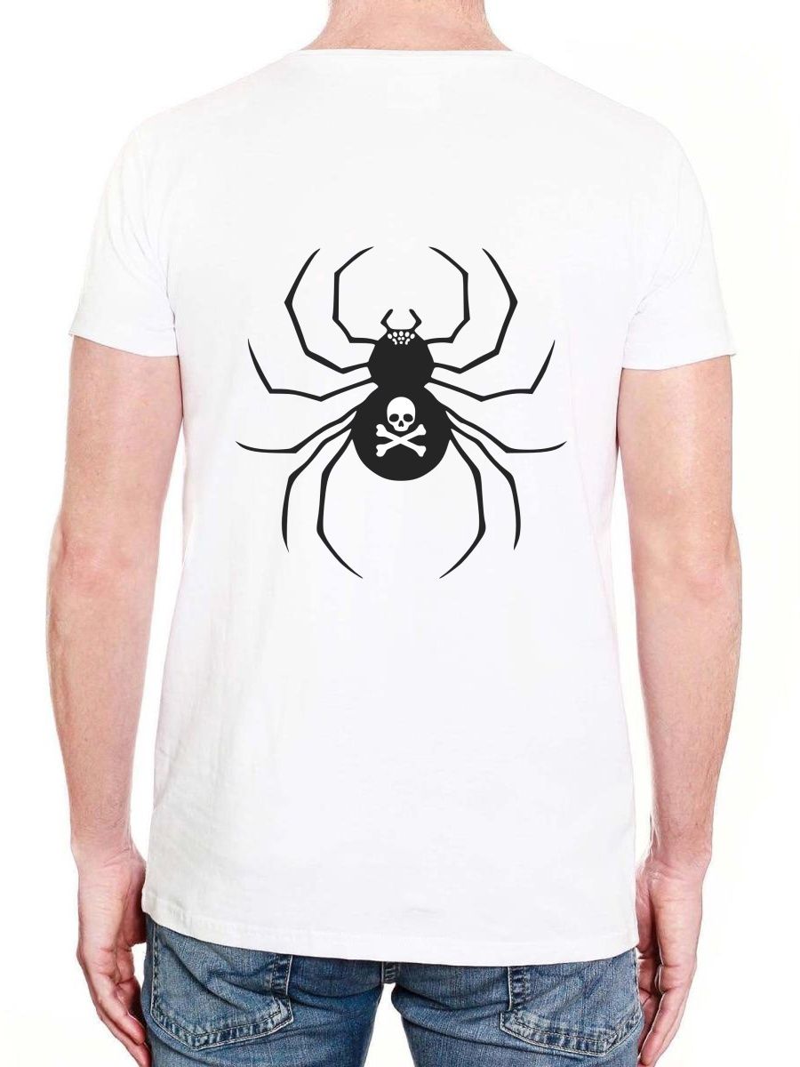 Редан футболка с пауком