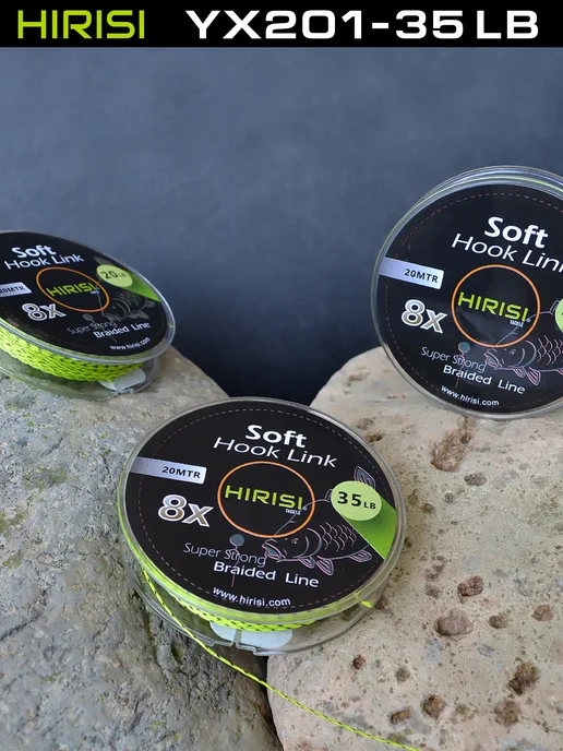 HIRISI tackle Поводковый материал карповый для рыбалки 15,9 кг 20 м, 15,9 кг, 20 м, фото 5