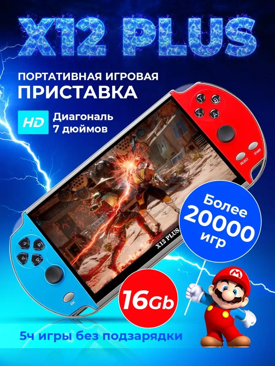 Игровая приставка консоль psp портативная x12 NailDail 150915852 купить в  интернет-магазине Wildberries