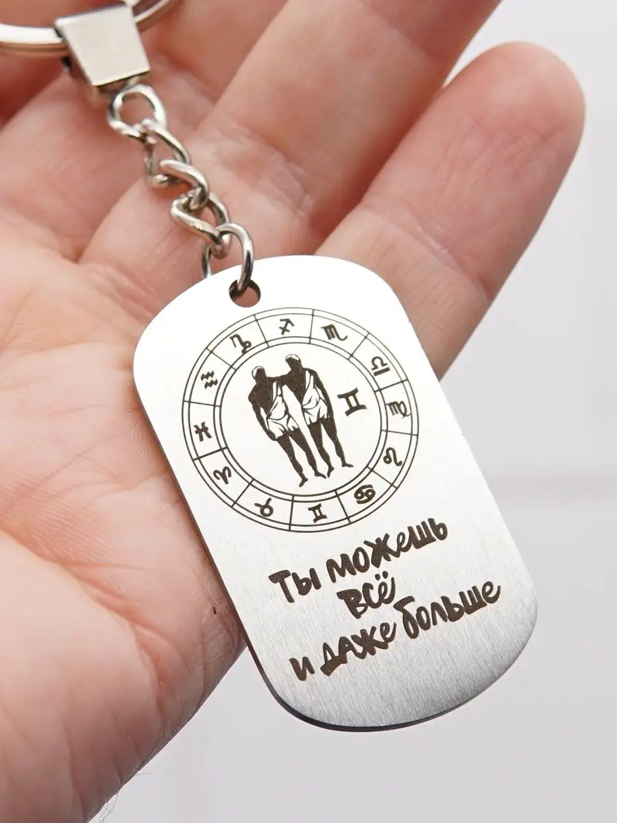 Брелок знак зодиака Близнецы Июнь