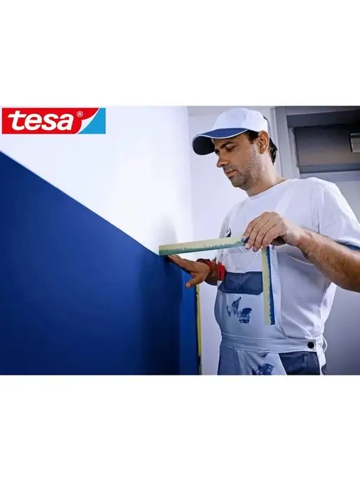 TESA Малярная лента 100C, желтая 36ммХ50м, 4 рулона, 50 м, фото 2