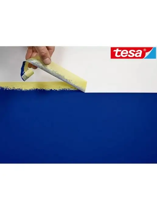 TESA Малярная лента 100C, желтая 36ммХ50м, 4 рулона, 50 м, фото 3