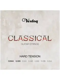 Струны для классической гитары C2844 VESTON 151045270 купить за 209 ₽ в интернет‑магазине Wildberries