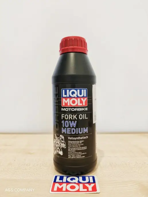 Liqui Moly MOTORBIKE FORK OIL 10W MEDIUM (500мл) масло для вилок