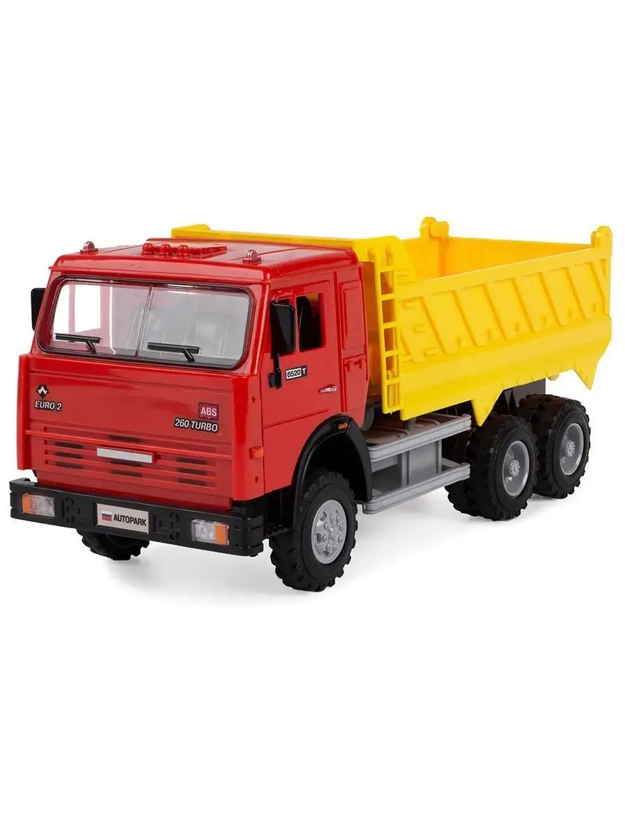 Машинка игрушка детская 1:16 КАМАЗ: Самосвал 9099-C Автопарк Mila_Toys  151069161 купить в интернет-магазине Wildberries