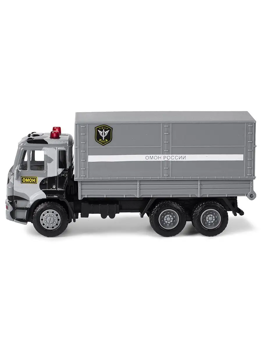 Машинка игрушка детская 1:54 Камаз: Омон России 6513-A Автоп Mila_Toys  151069366 купить за 524 ₽ в интернет-магазине Wildberries