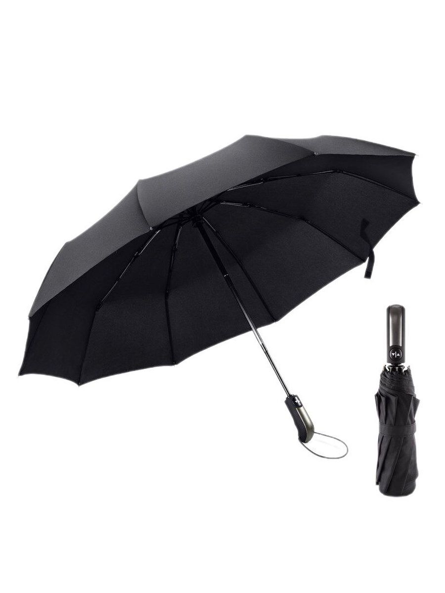 Зонт складной мужской автоматический Zest 13840 черный