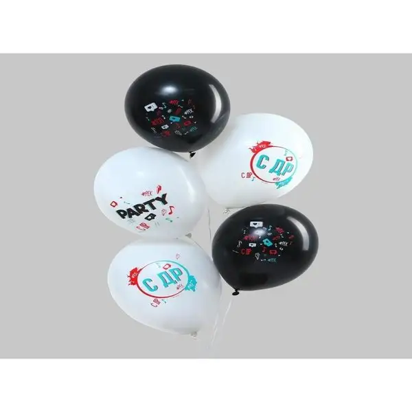 Шар воздушный Вечеринка 50 шт. 12"