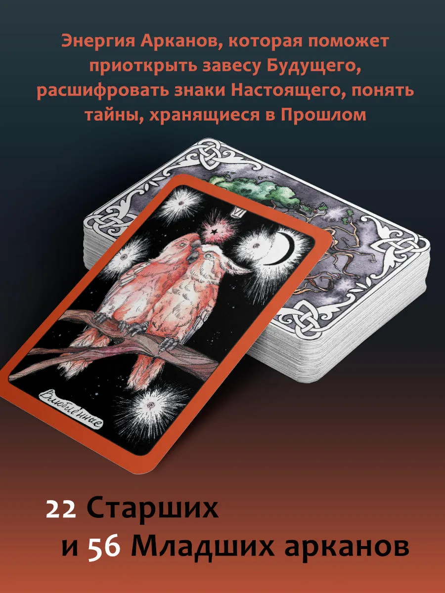 The Wild Magic Tarot. Таро Дикой магии 78 карт Издательство АСТ 151202057  купить за 816 ₽ в интернет-магазине Wildberries