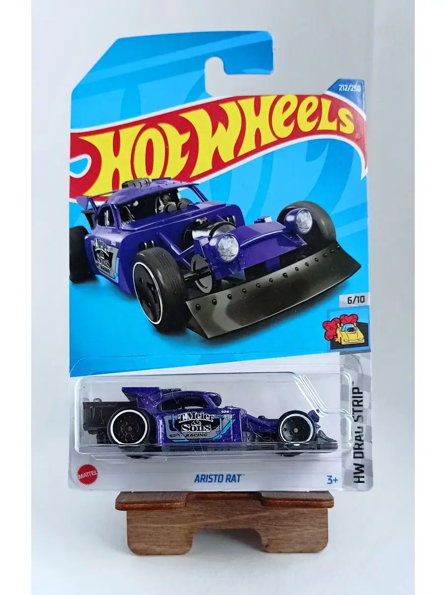 Машинка коллекционная Aristo Rat Drag Strip Hot Wheels 151245400 купить в  интернет-магазине Wildberries