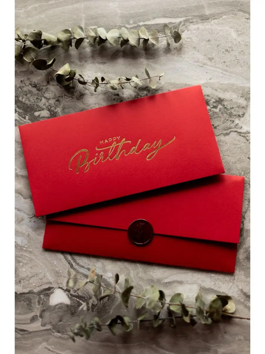 Красивая скрапбукинг открытка/конверт цветы