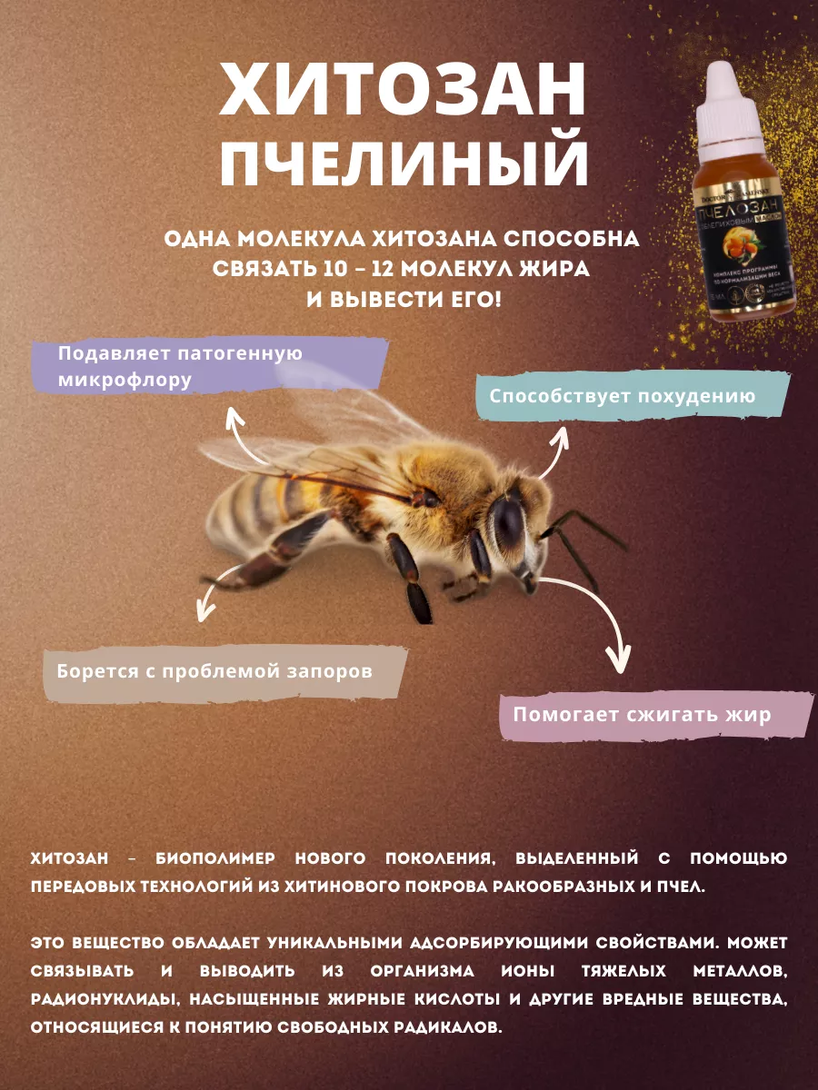 Пчелиный Хитозан Доктор Каменский 151274003 купить в интернет-магазине  Wildberries