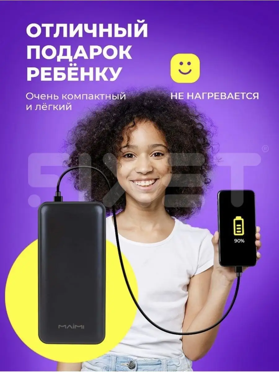 Повербанк 20000 Mah power bank 20000mah пауэрбанк The YStore 151289179  купить за 715 ₽ в интернет-магазине Wildberries