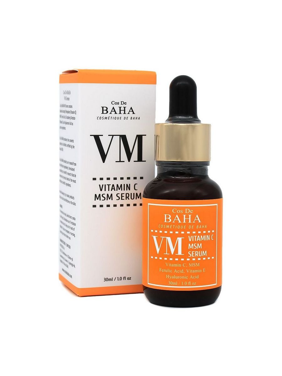 Сыворотка с витамином c cos de Baha Vitamin c MSM Serum VM. Cos de Baha VM Vitamin c MSM Serum.