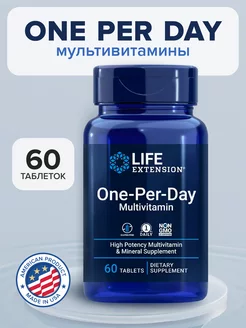 Витамины One-Per-Day Мультивитамины One Per Day Life Extension 151323999 купить за 2 020 ₽ в интернет-магазине Wildberries