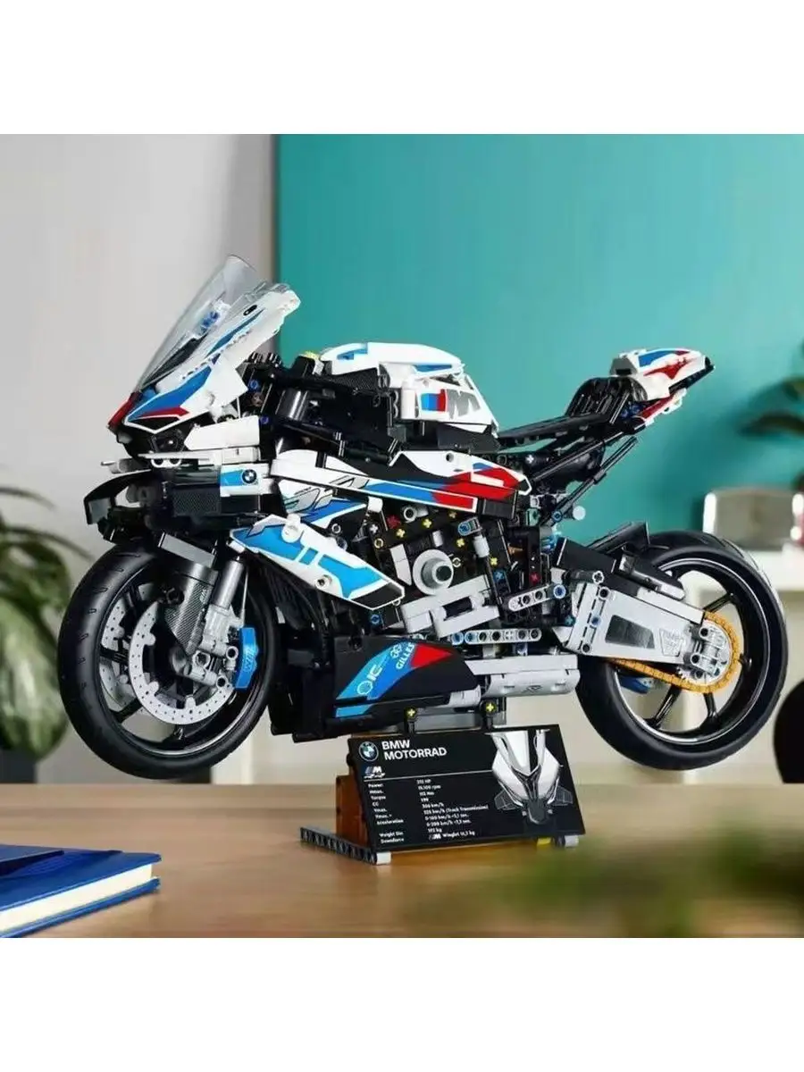 Конструктор Technic техник Мотоцикл BMW M 1000 RR большой Город  конструкторов для мальчиков и девочек 151351970 купить за 2 964 ₽ в  интернет-магазине Wildberries