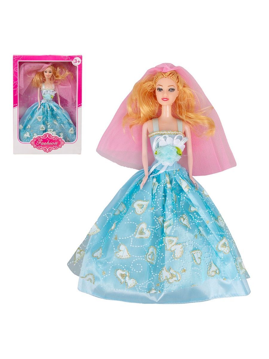 Принцессы 28. Кукла невеста. Платье для игрушки.