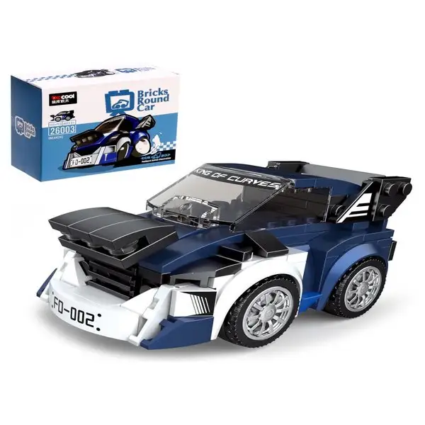 Конструктор инерционный "Спорткар", машина