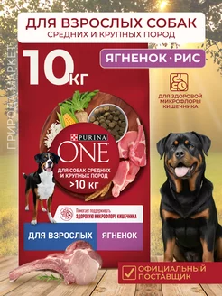 Сухой корм для собак, 10 кг PURINA ONE 151369467 купить за 2 866 ₽ в интернет-магазине Wildberries