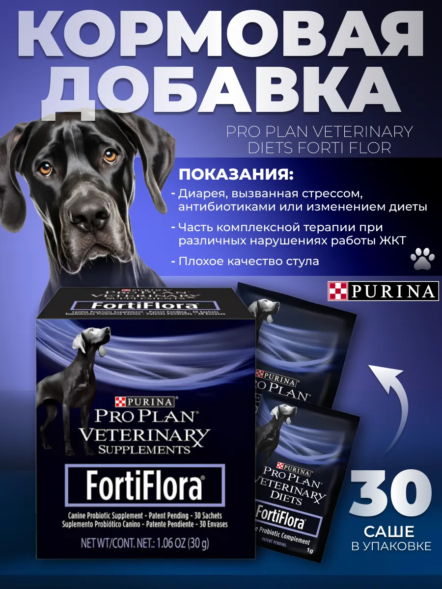 FortiFlora пищевая добавка для...